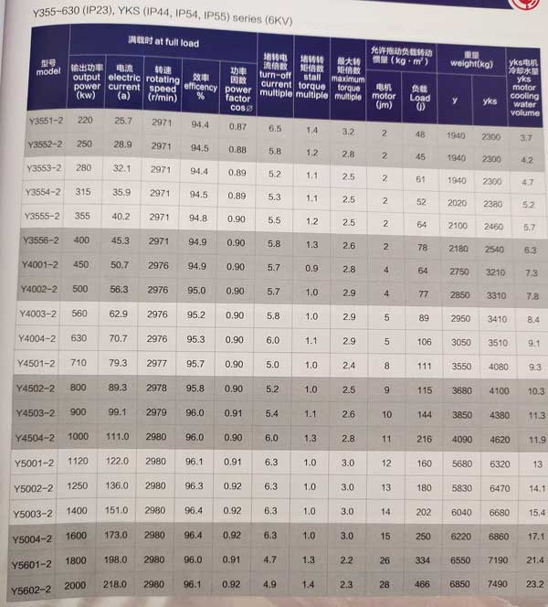 6KV中型高壓三相異步電動(dòng)機(jī)